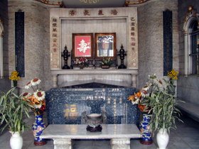 Grabmal, chinesischer Friedhof