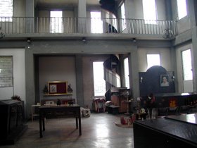 Grabmal mit Klimaanlage