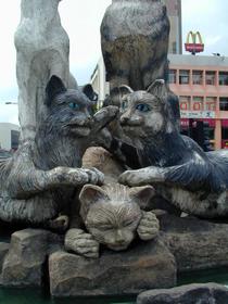 Katzen-Denkmal