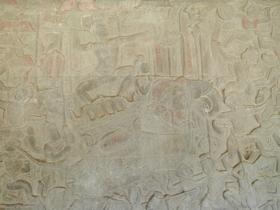 Himmlische Kriegsszene