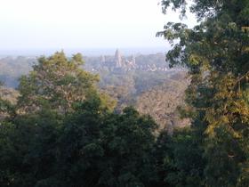 Blick auf Angkor Wat