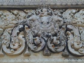 Relief-Detail, östliches Mebon