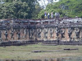 Garudas, Terasse der Elefanten